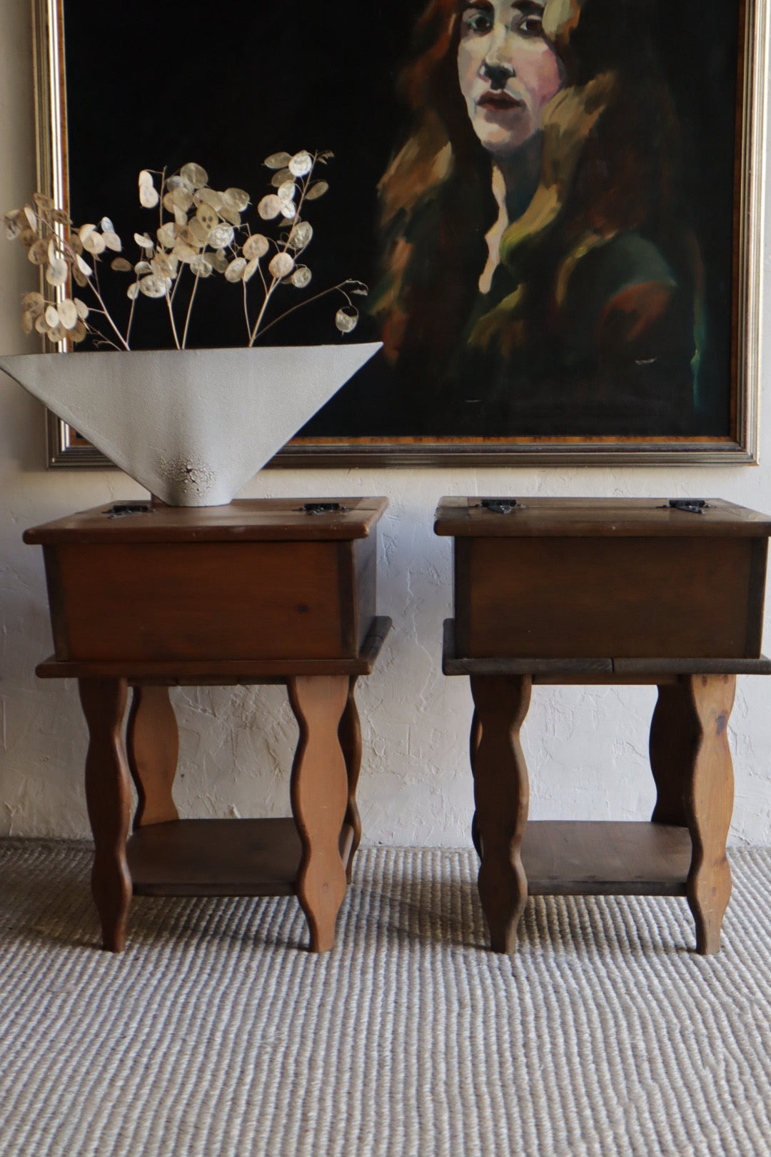 Antique End Tables/Nightstands (pair)