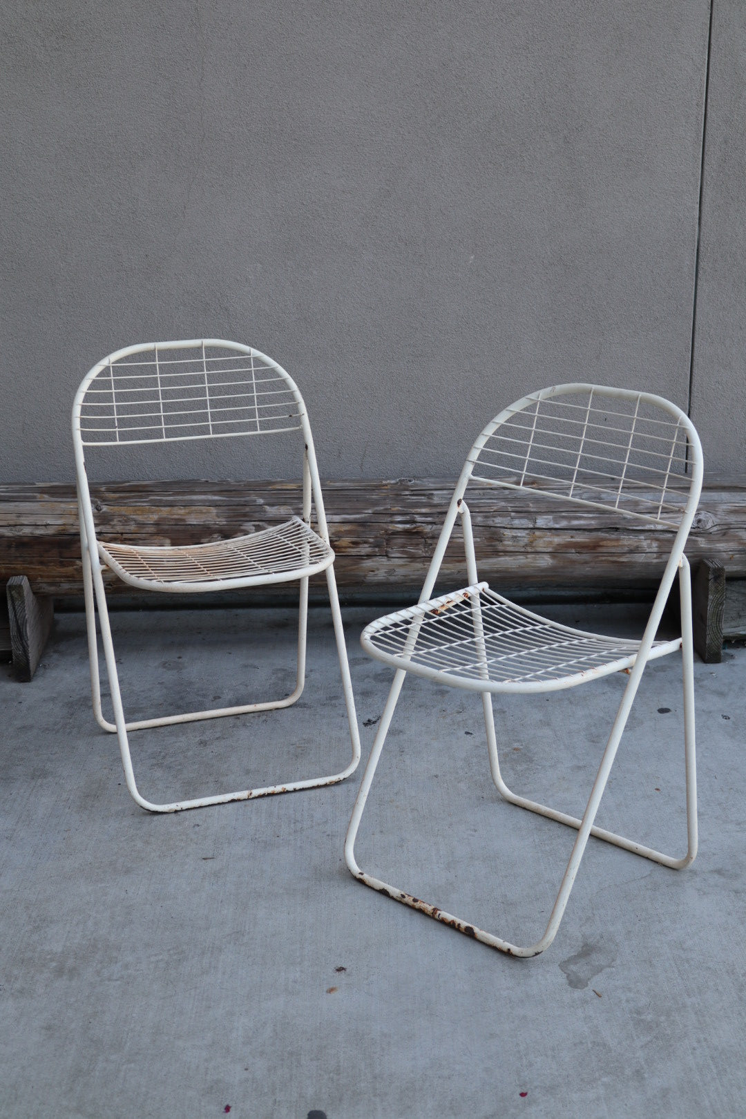 1960s Metal Folding Chairs