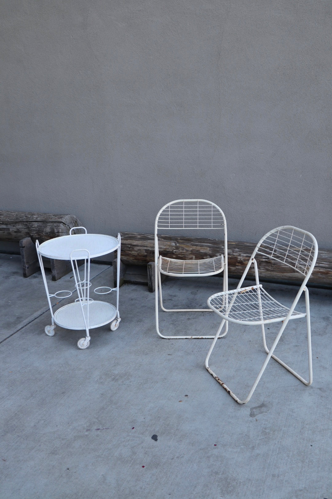 1960s Metal Folding Chairs