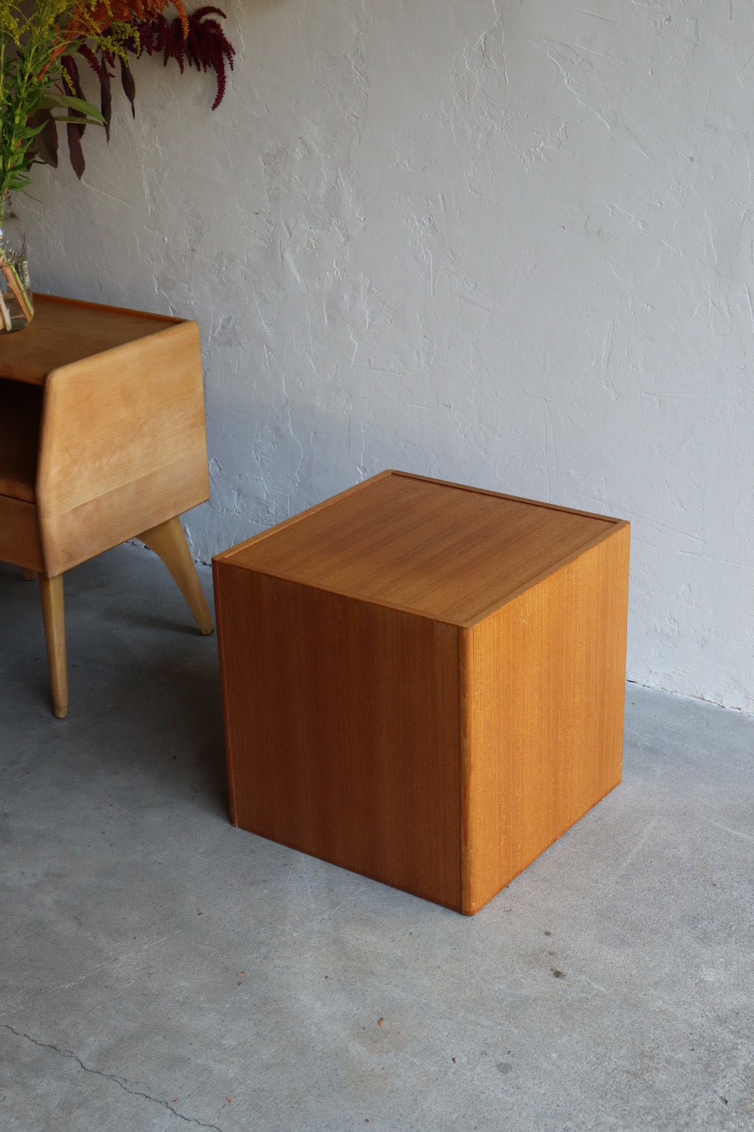 Teak Cube