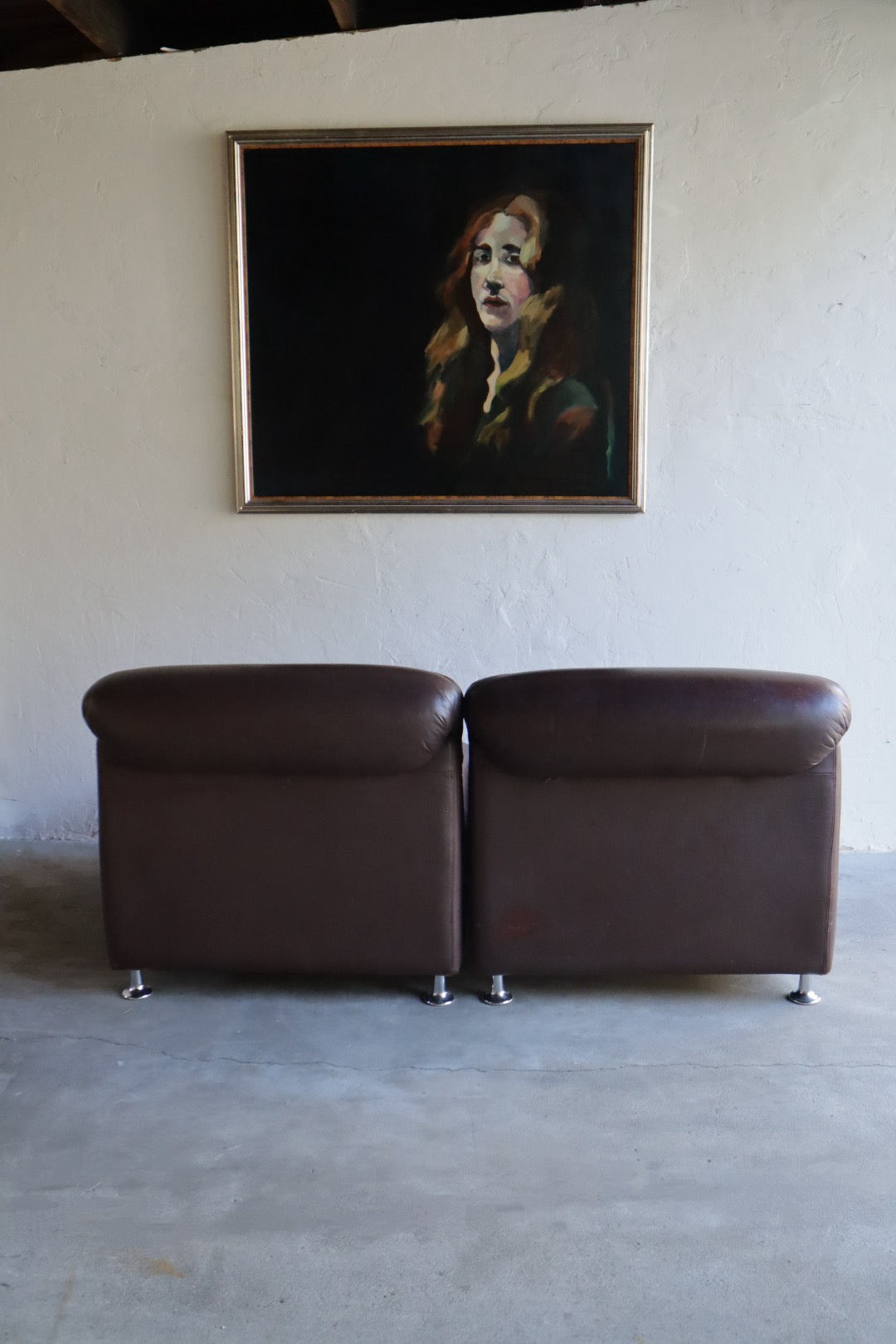 1960s Leather Chairs (pair)