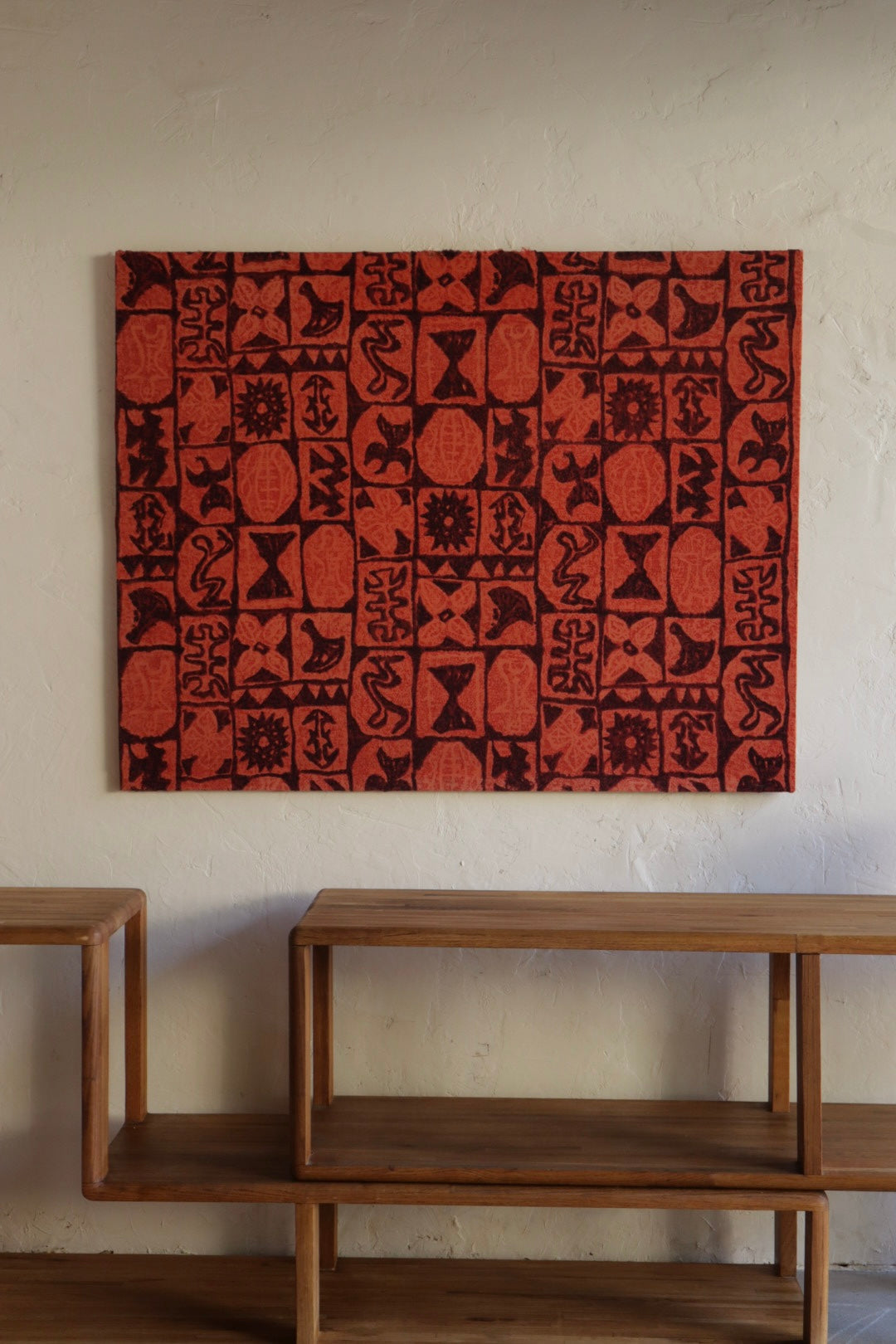 1960s Hawaiian Textiles Stretched Fabric