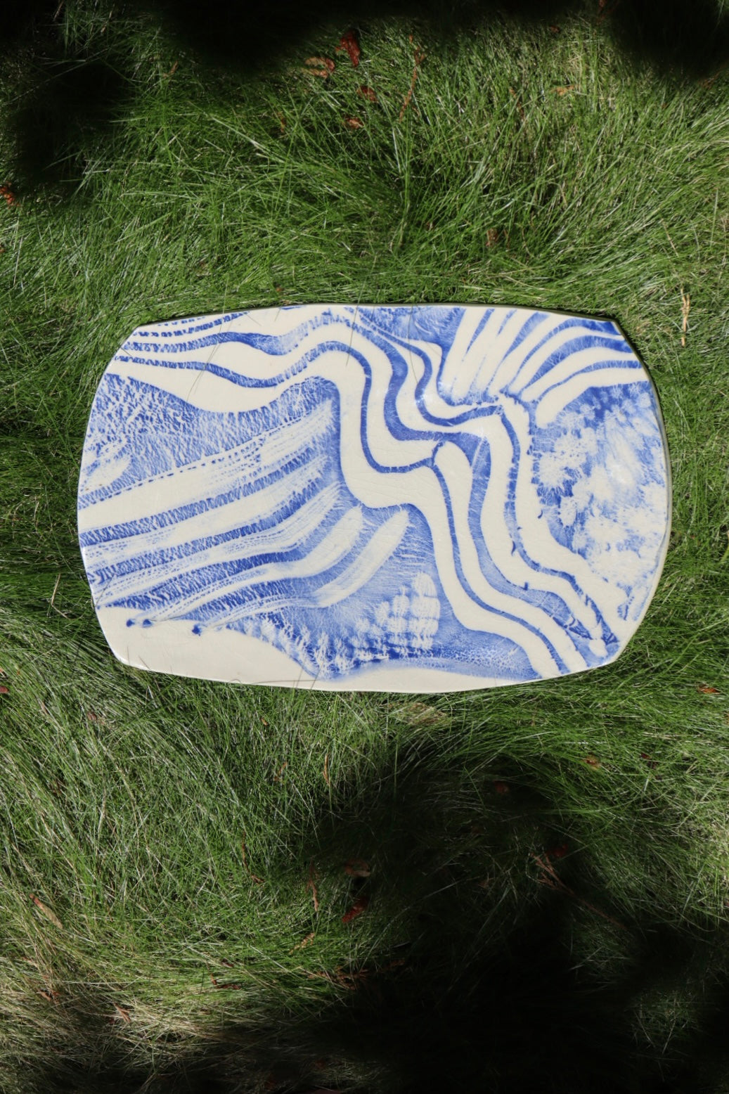 Ceramic Swirl Tray