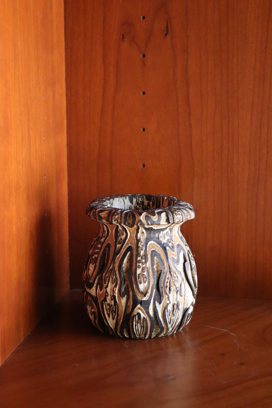 Wood Vase