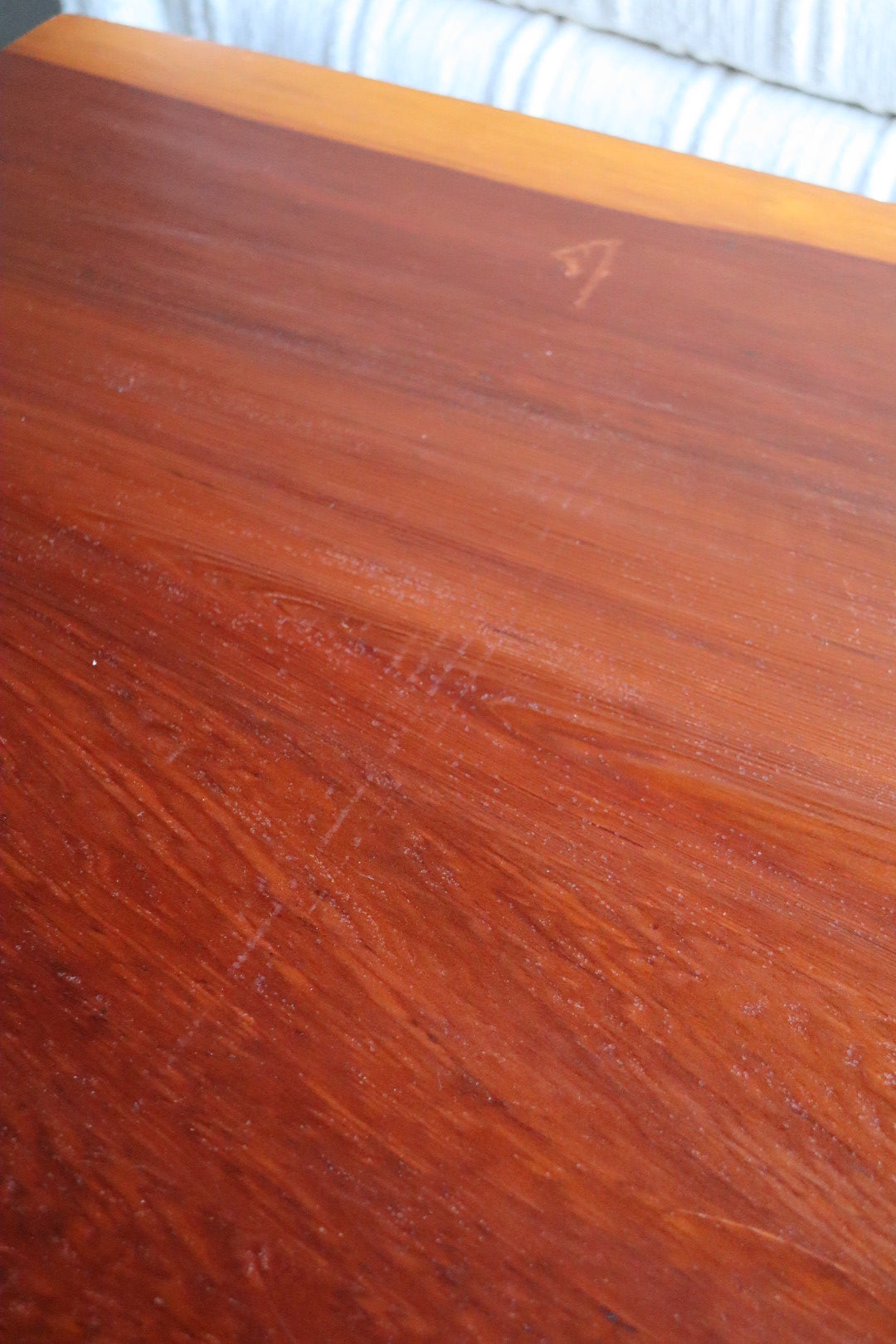 Handmade Redwood Coffee Table