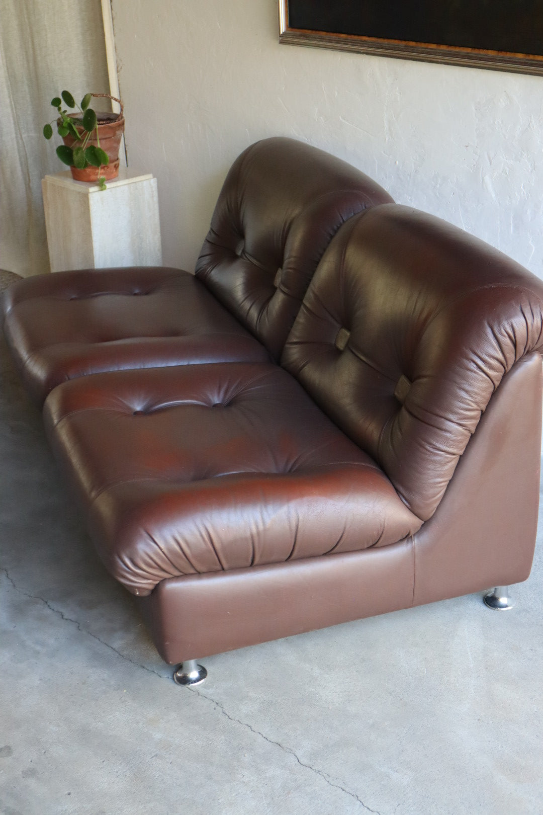 1960s Leather Chairs (pair)