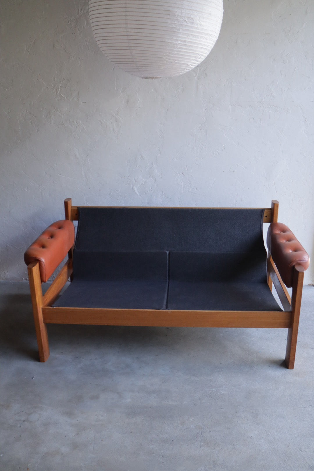 Ekornes Leather Loveseat