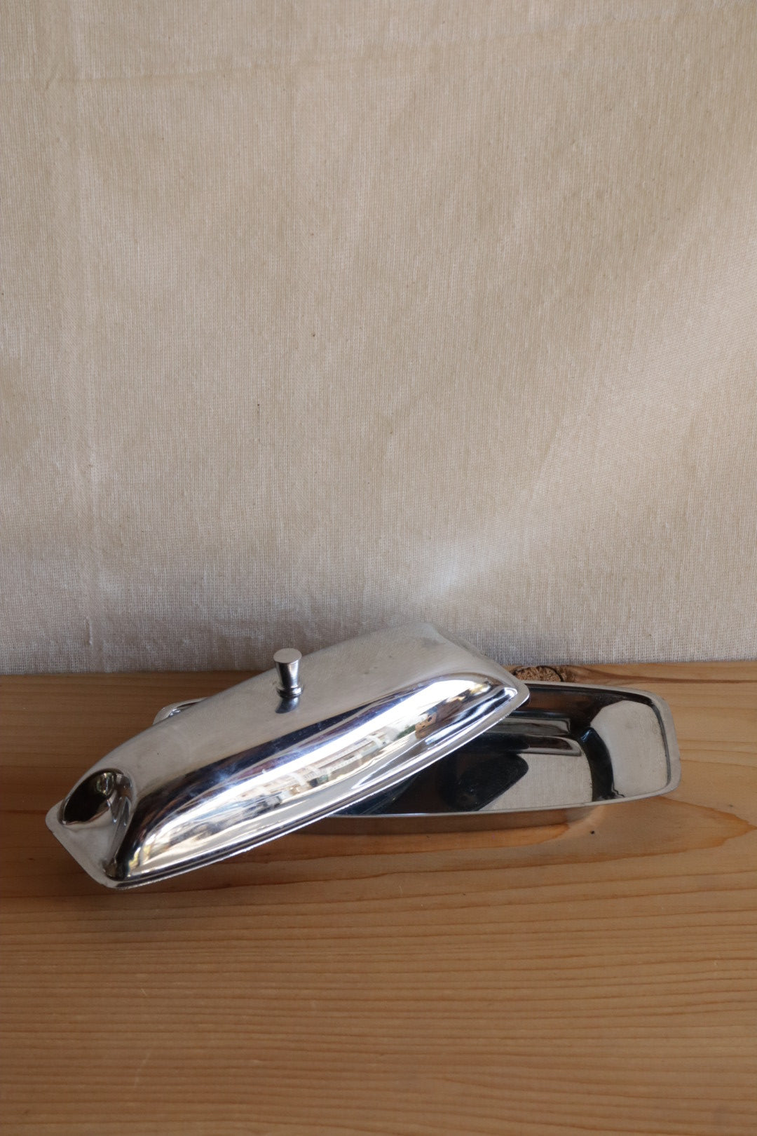 Silver Butter Dish