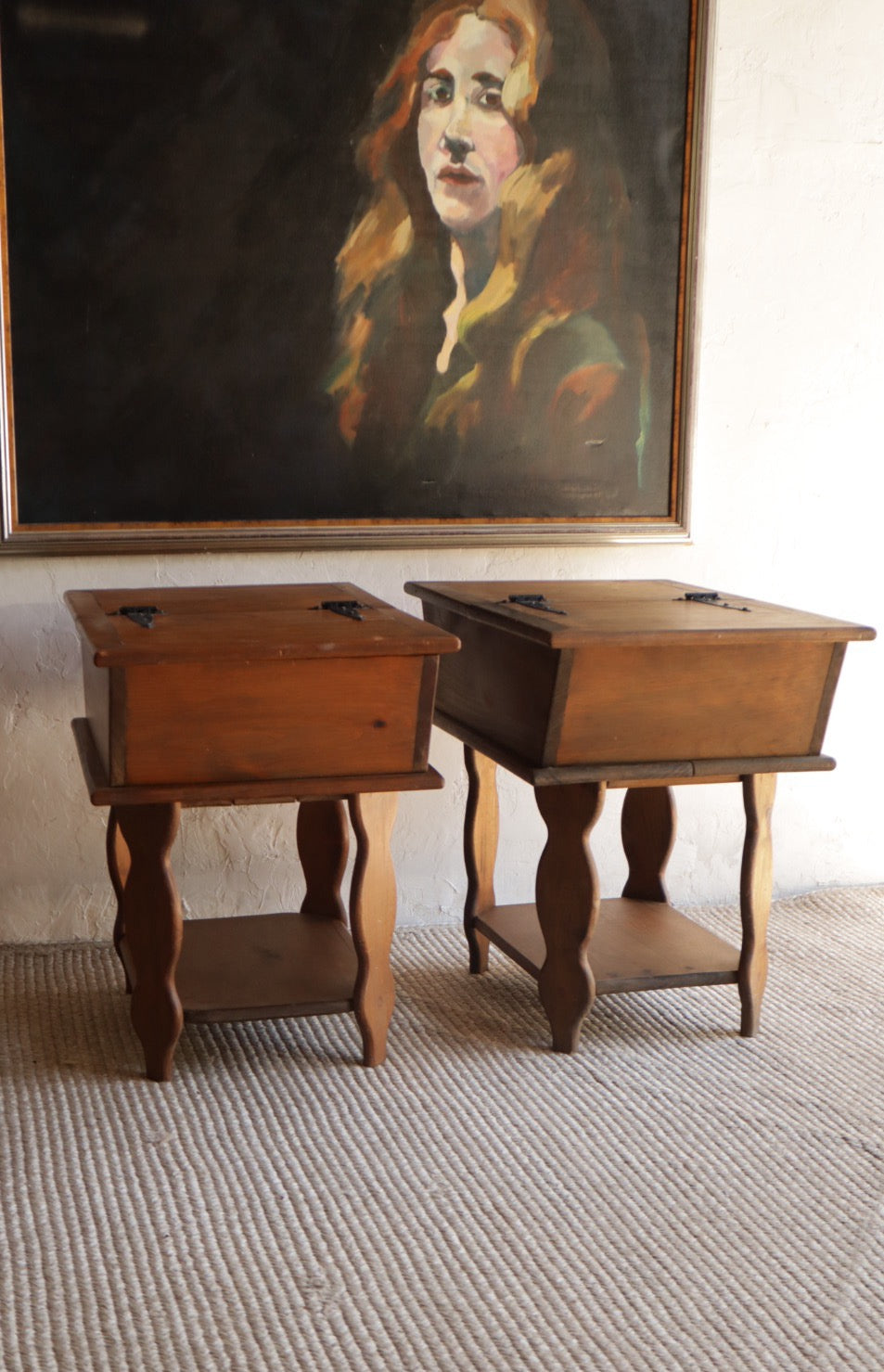 Antique End Tables/Nightstands (pair)
