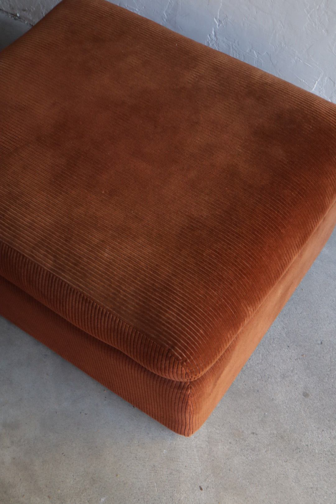 Corduroy Ottoman