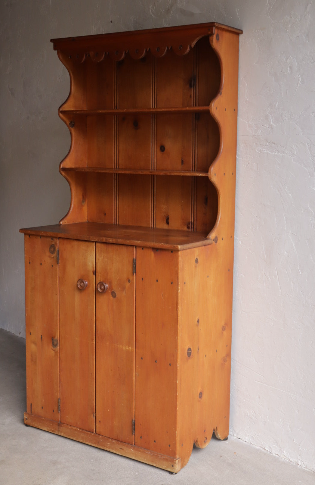 Antique Pine Hutch