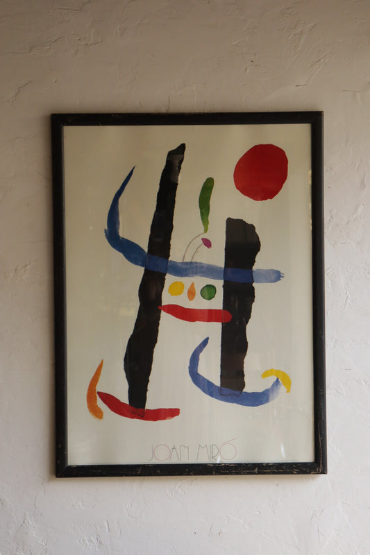 Joan Miro Framed Poster