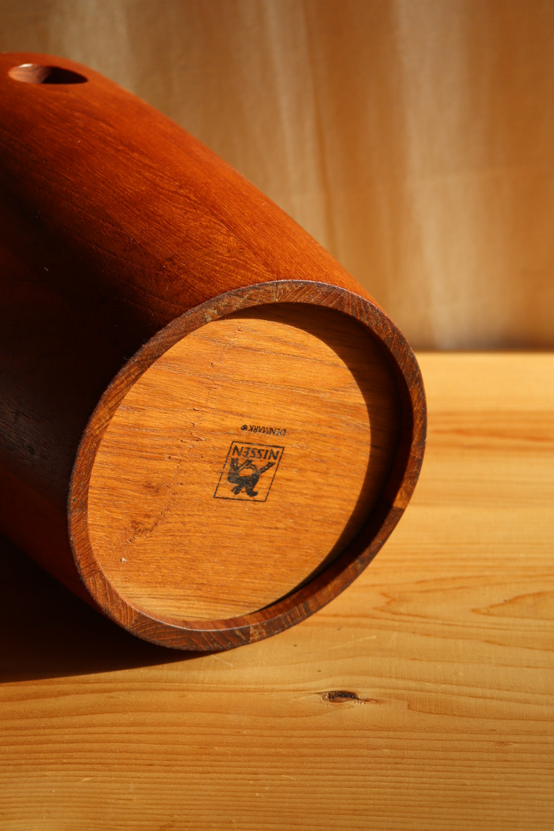 Teak Ice Bucket
