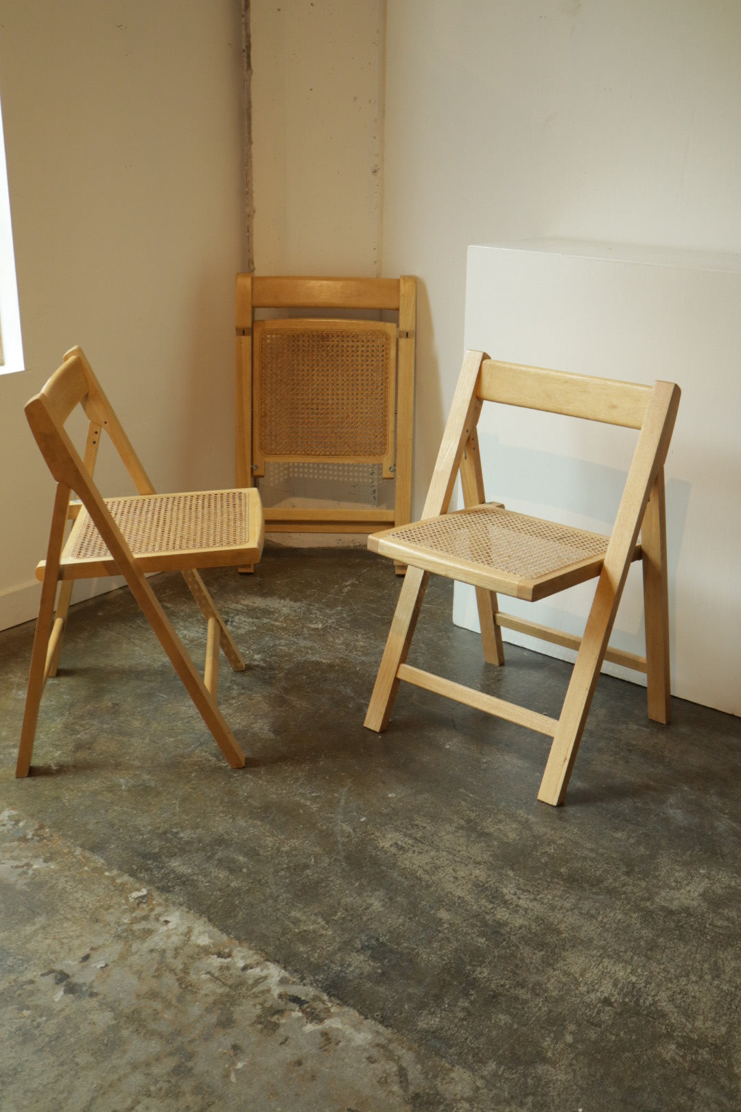Cane Folding Chair