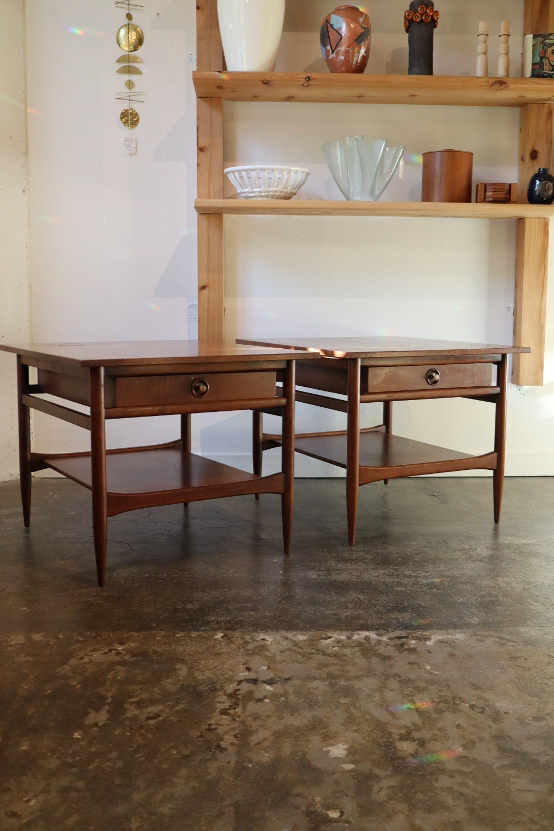 Pair of Hekman Nightstands