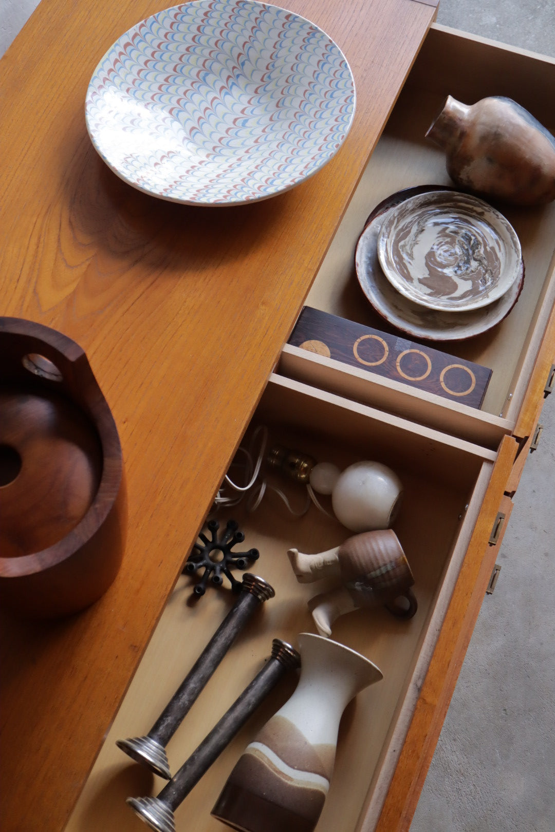 Danish Teak Console