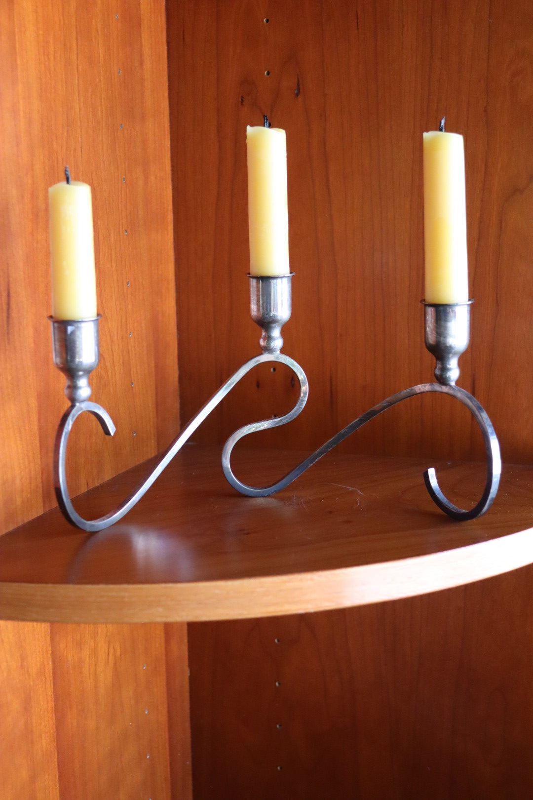 Silver Candle Holder