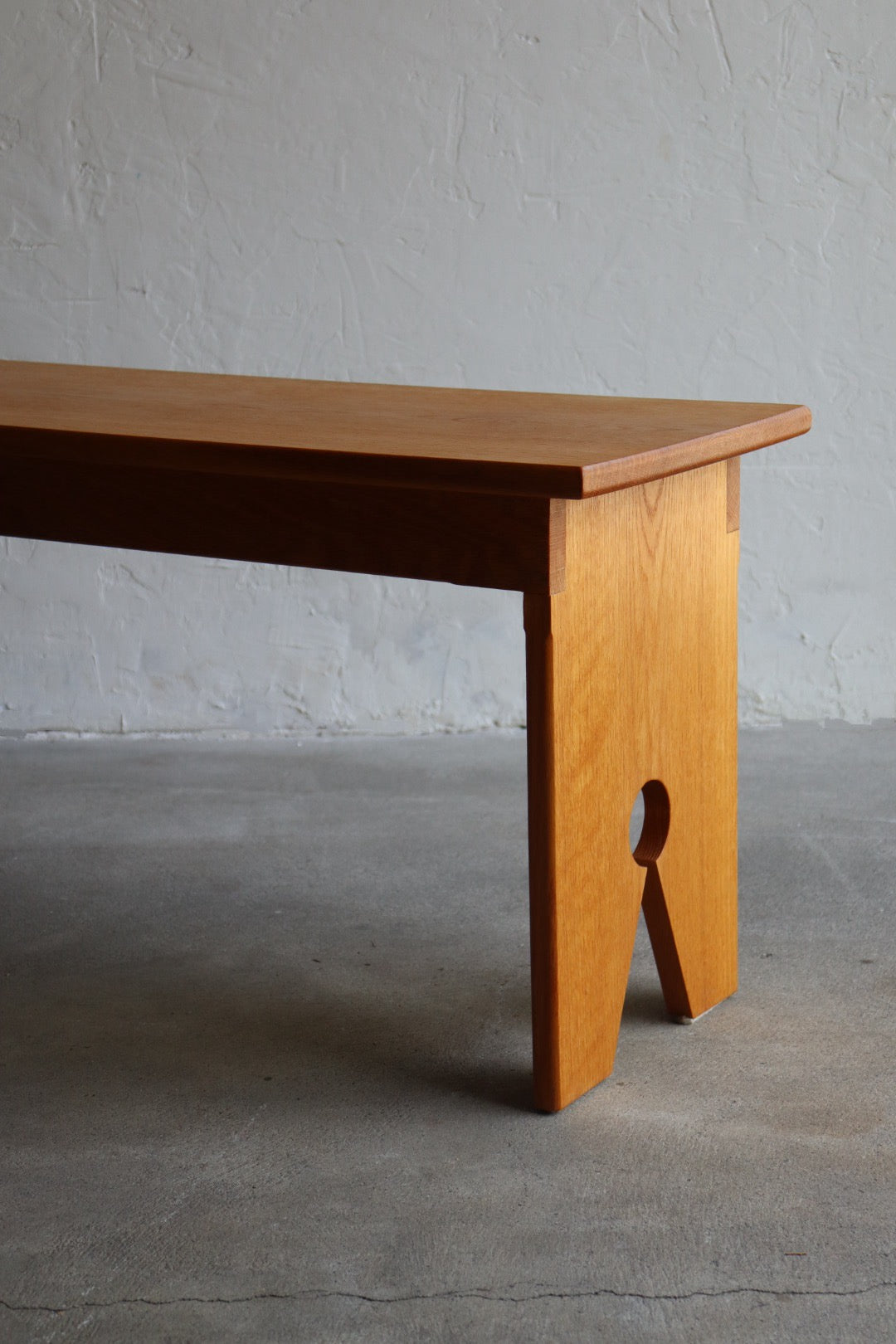 Solid Oak Bench