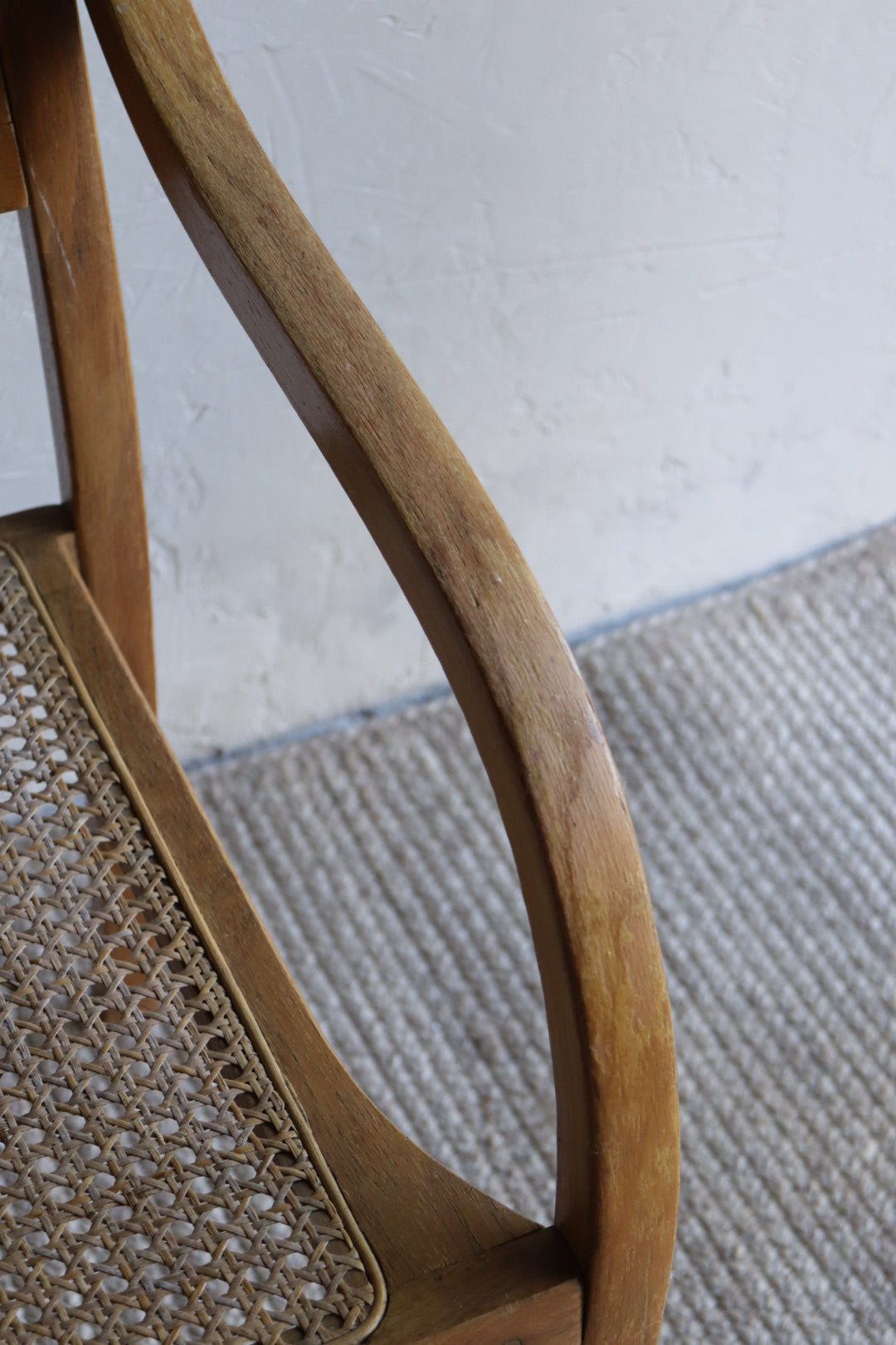 Bentwood and Cane Bench