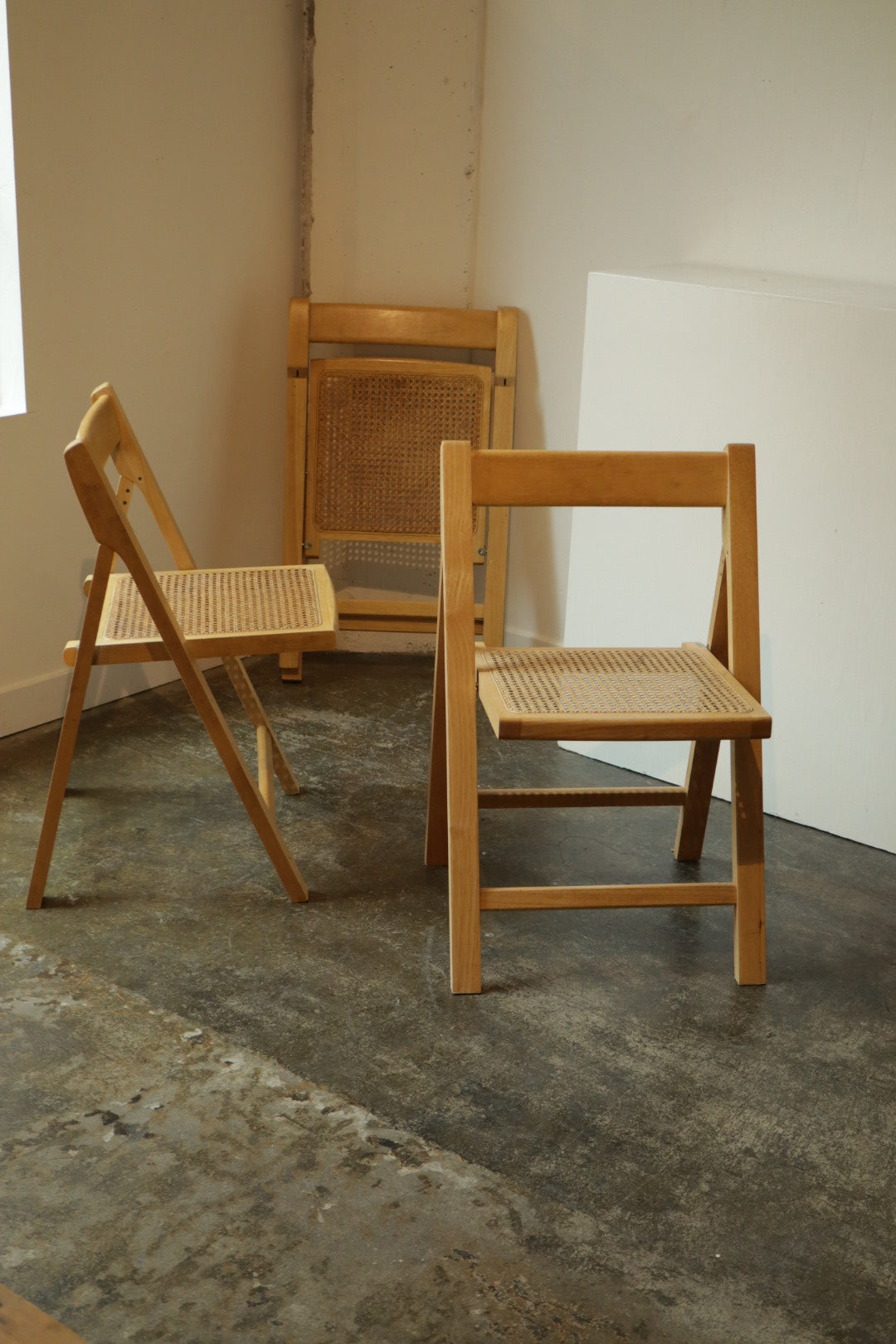 Cane Folding Chair