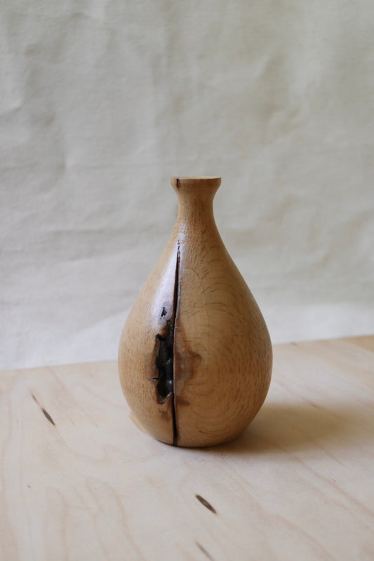 Wood Bud Vase