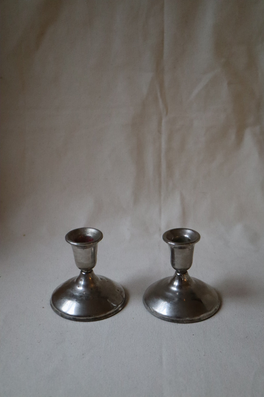 Silver Plated Candle Holders