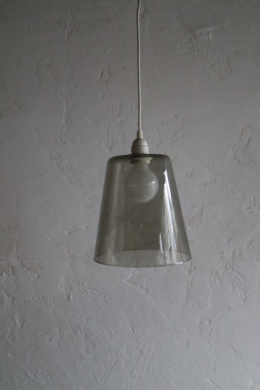 Smoked Glass Pendant Light