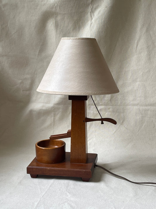 Folk Art Table Lamp