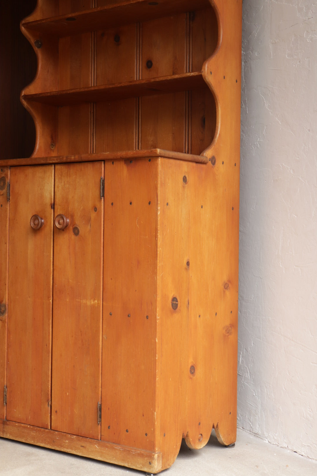 Antique Pine Hutch