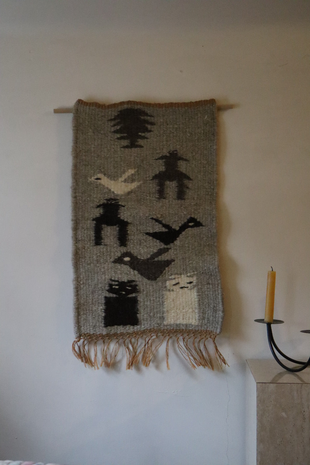 Handwoven Wool Tapestry