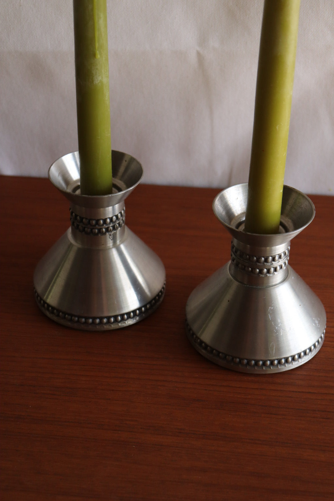 Silver Candleholders