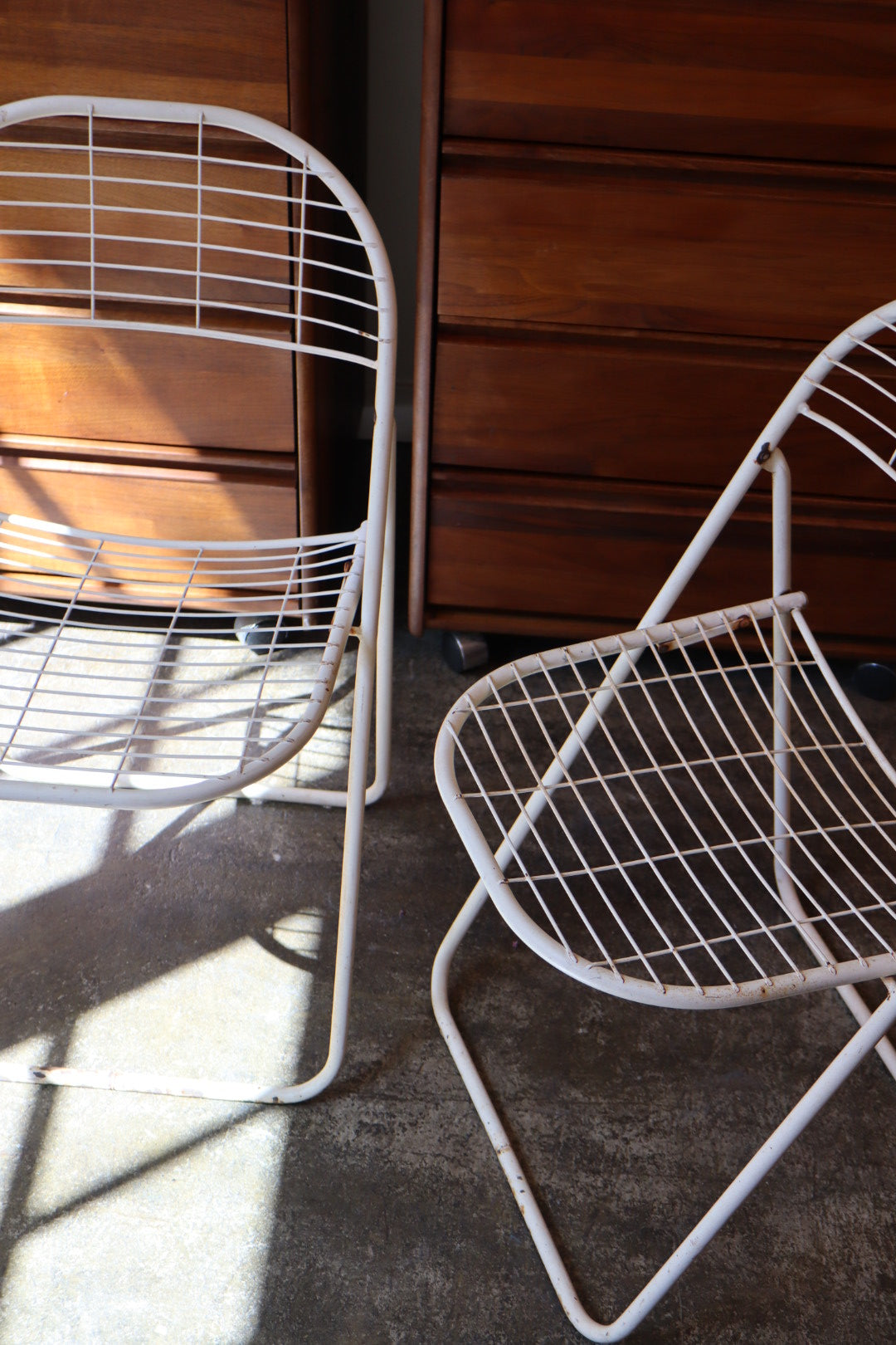 1960s Metal Folding Chairs