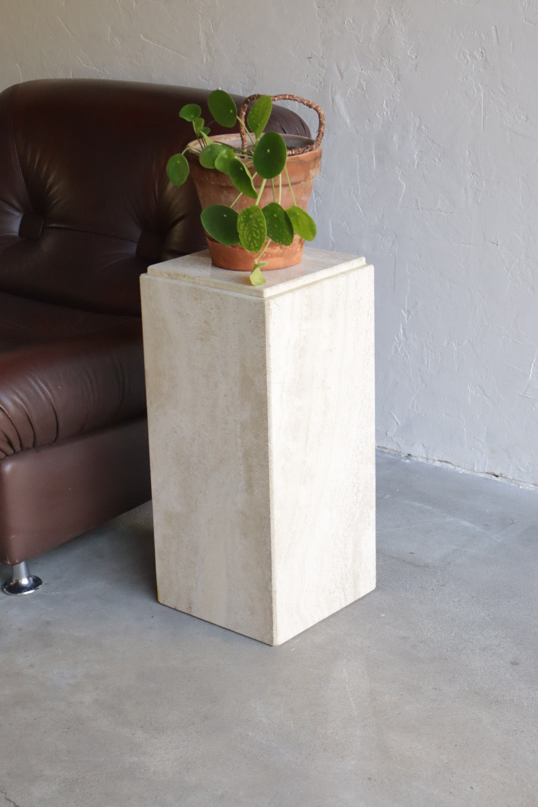 Travertine Pedestal