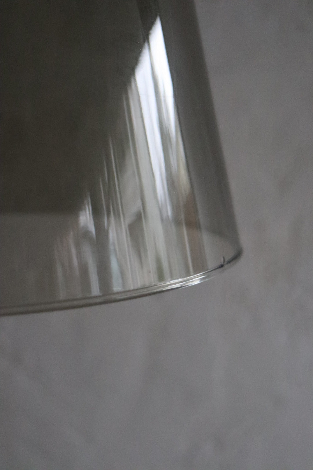 Smoked Glass Pendant Light