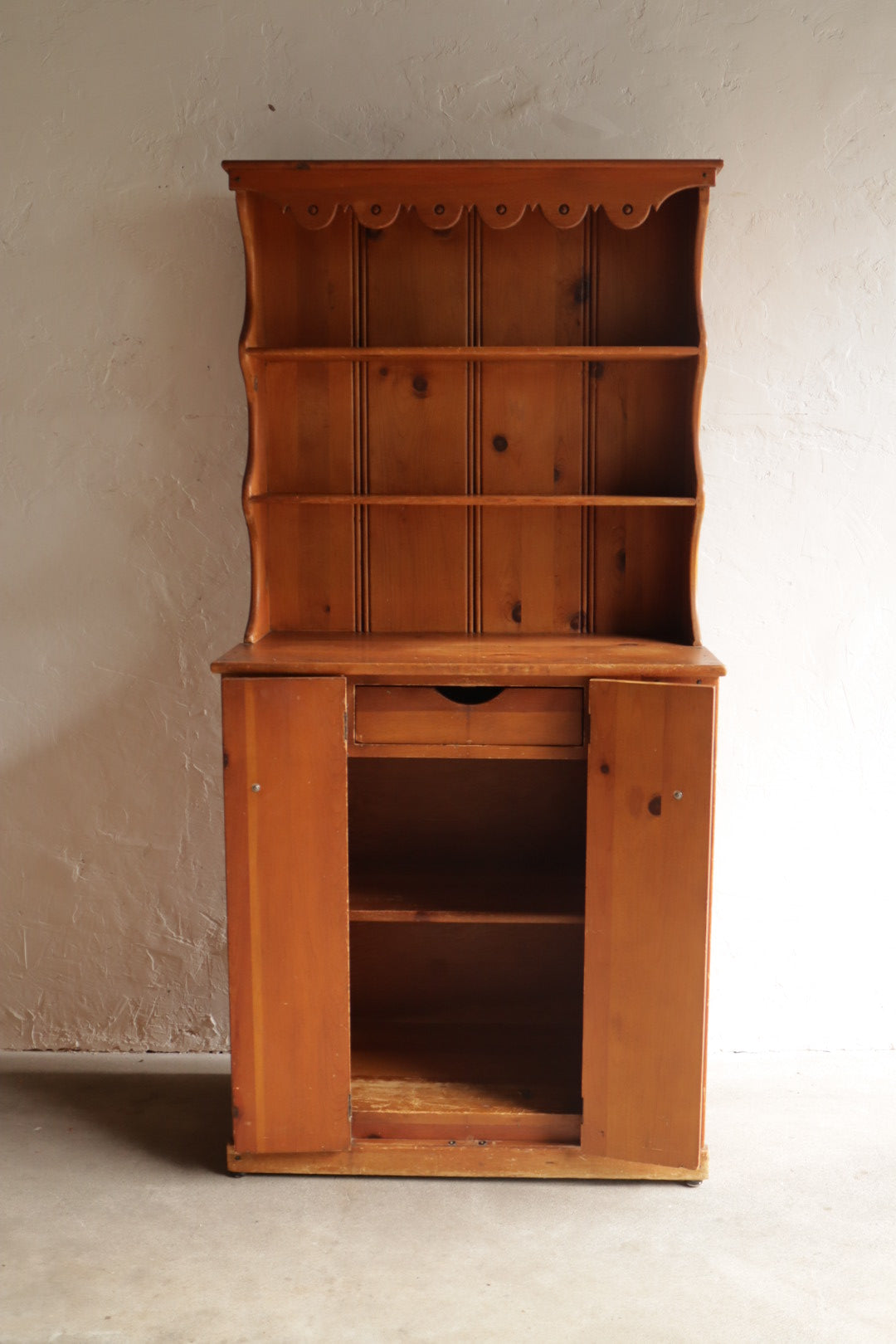 Antique Pine Hutch