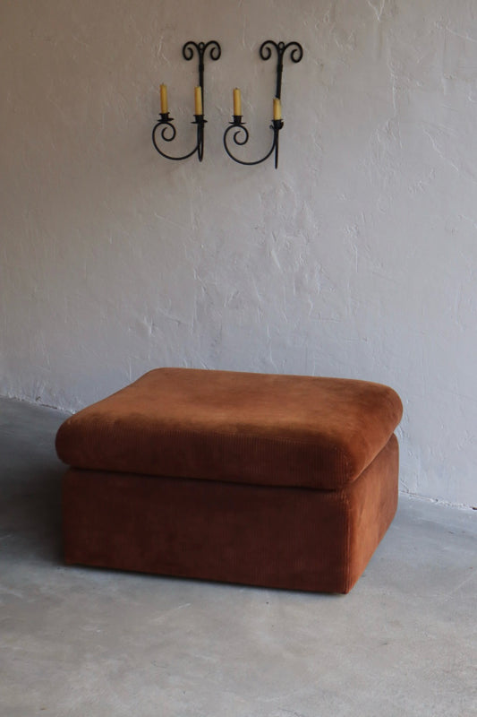 Corduroy Ottoman