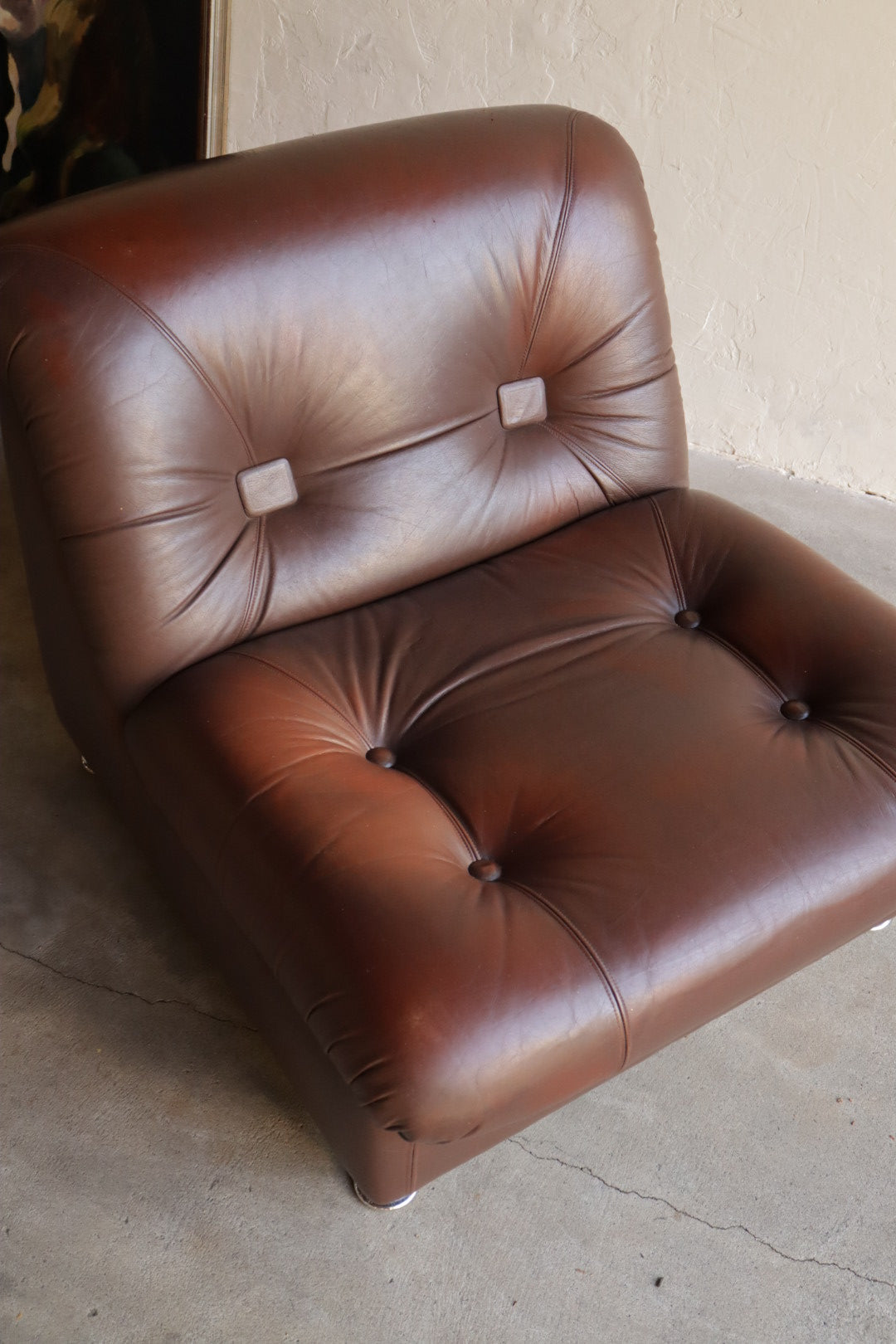 1960s Leather Chairs (pair)