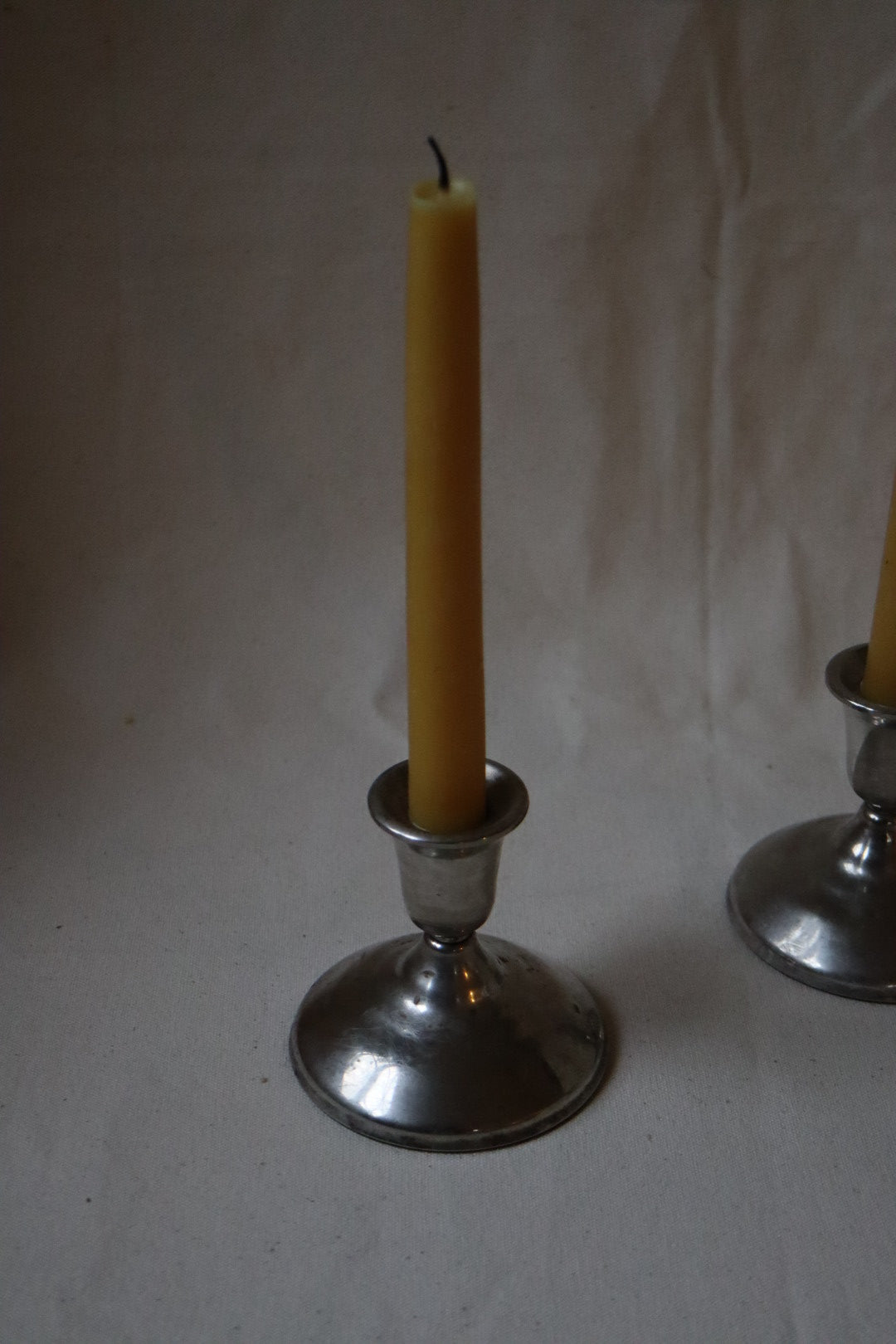 Silver Plated Candle Holders