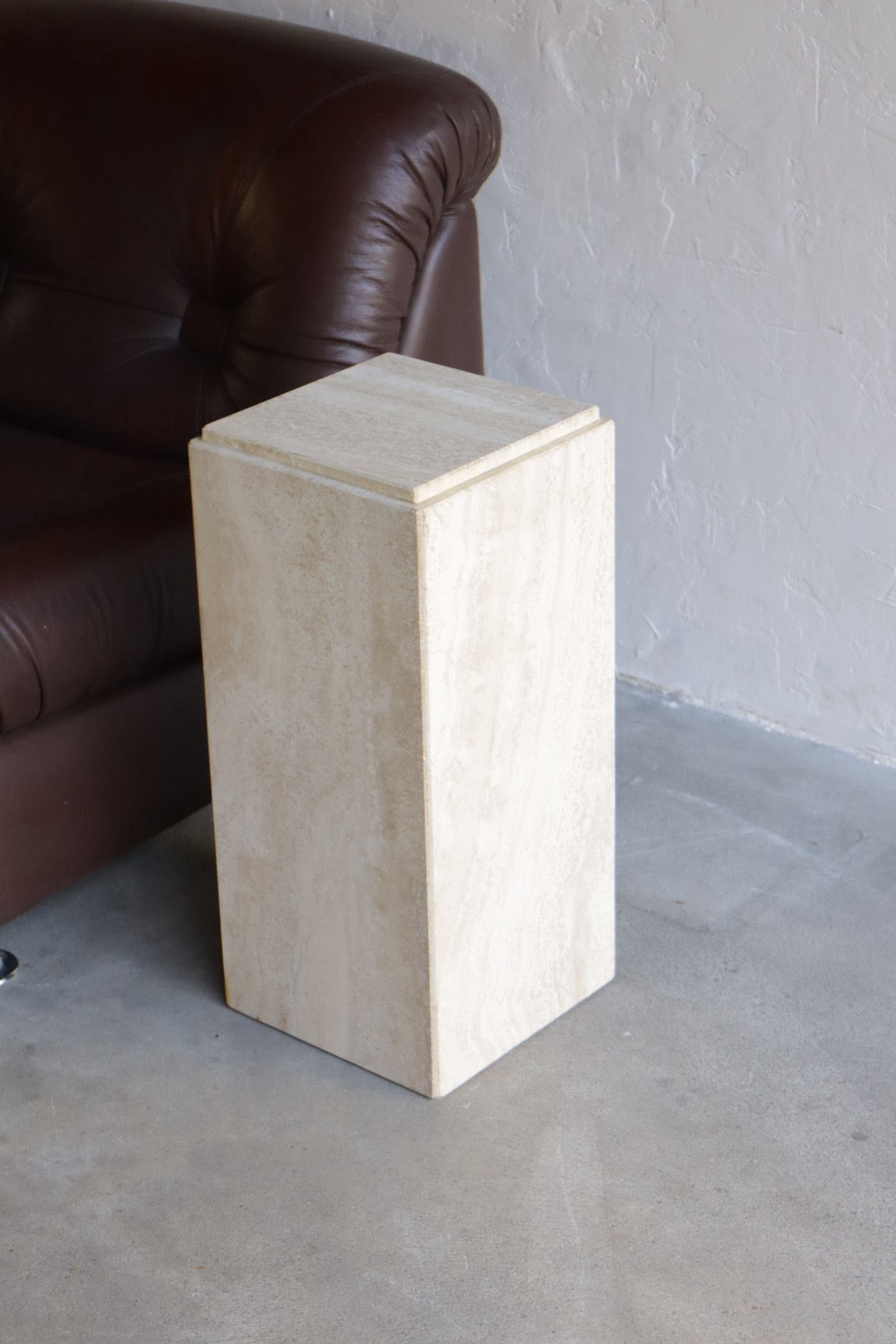 Travertine Pedestal