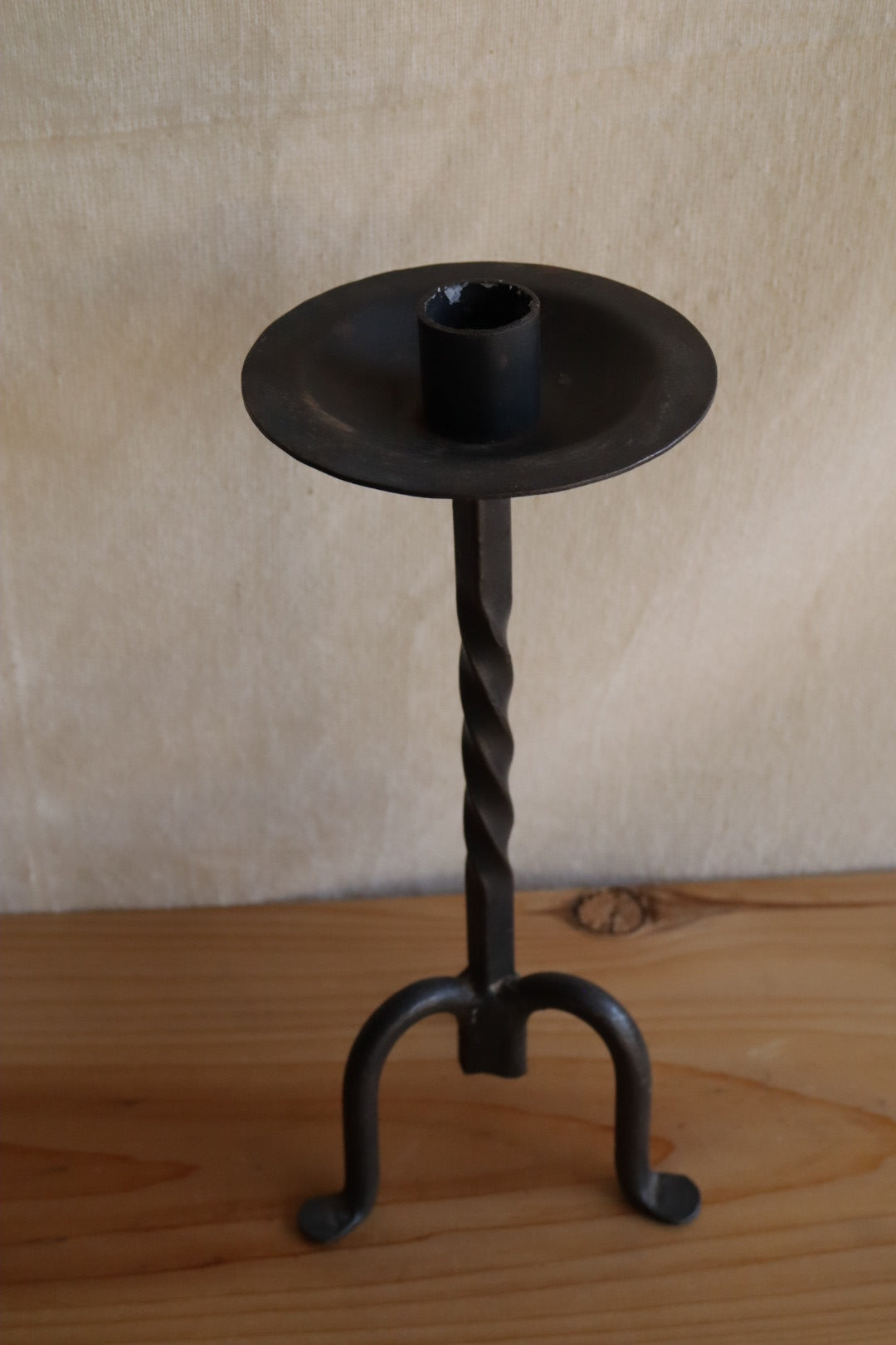 Iron Candle Holder