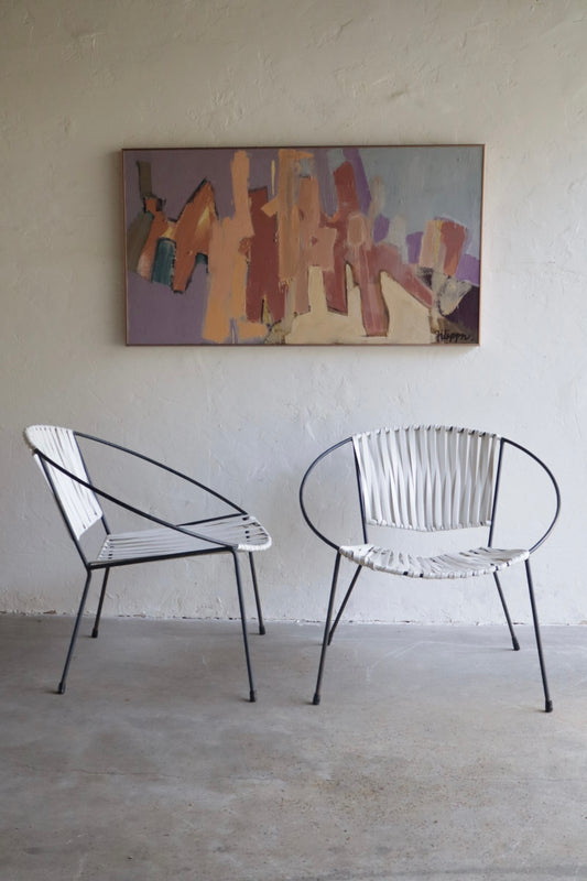 Mid Century Hoop Chairs