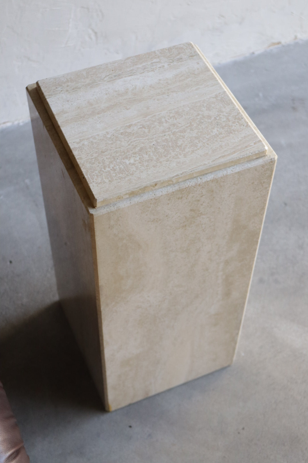Travertine Pedestal