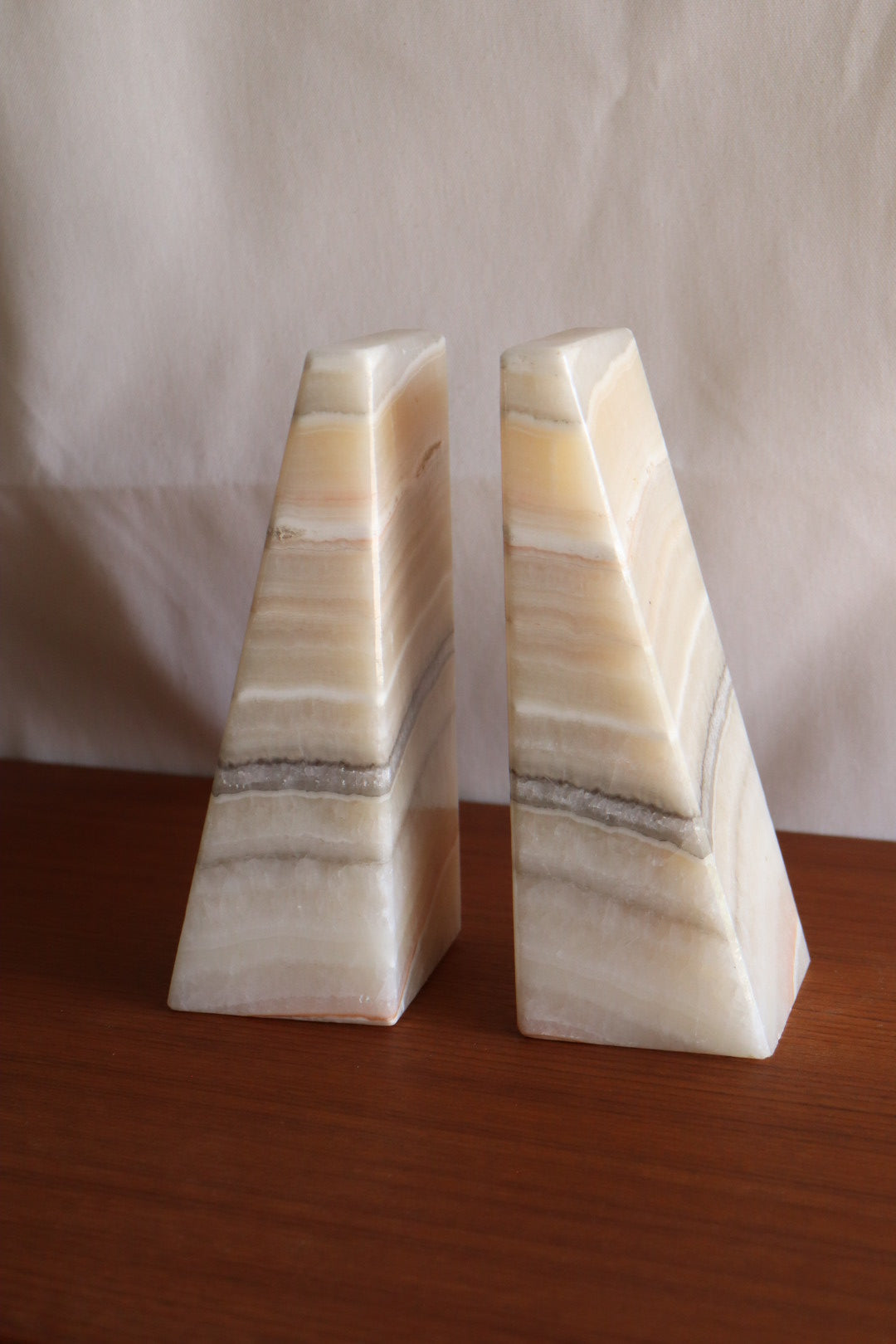 Solid Onyx Bookends