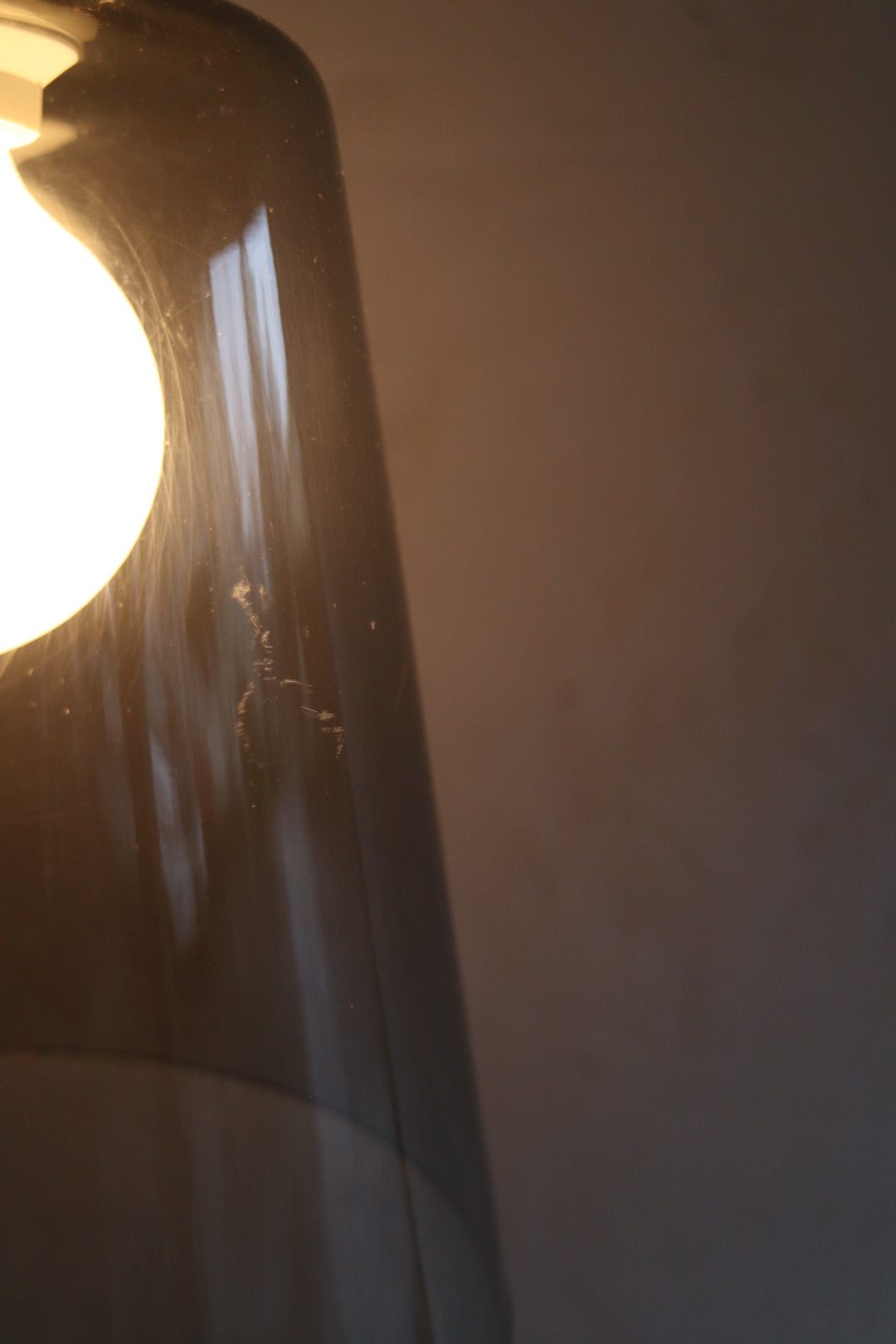 Smoked Glass Pendant Light