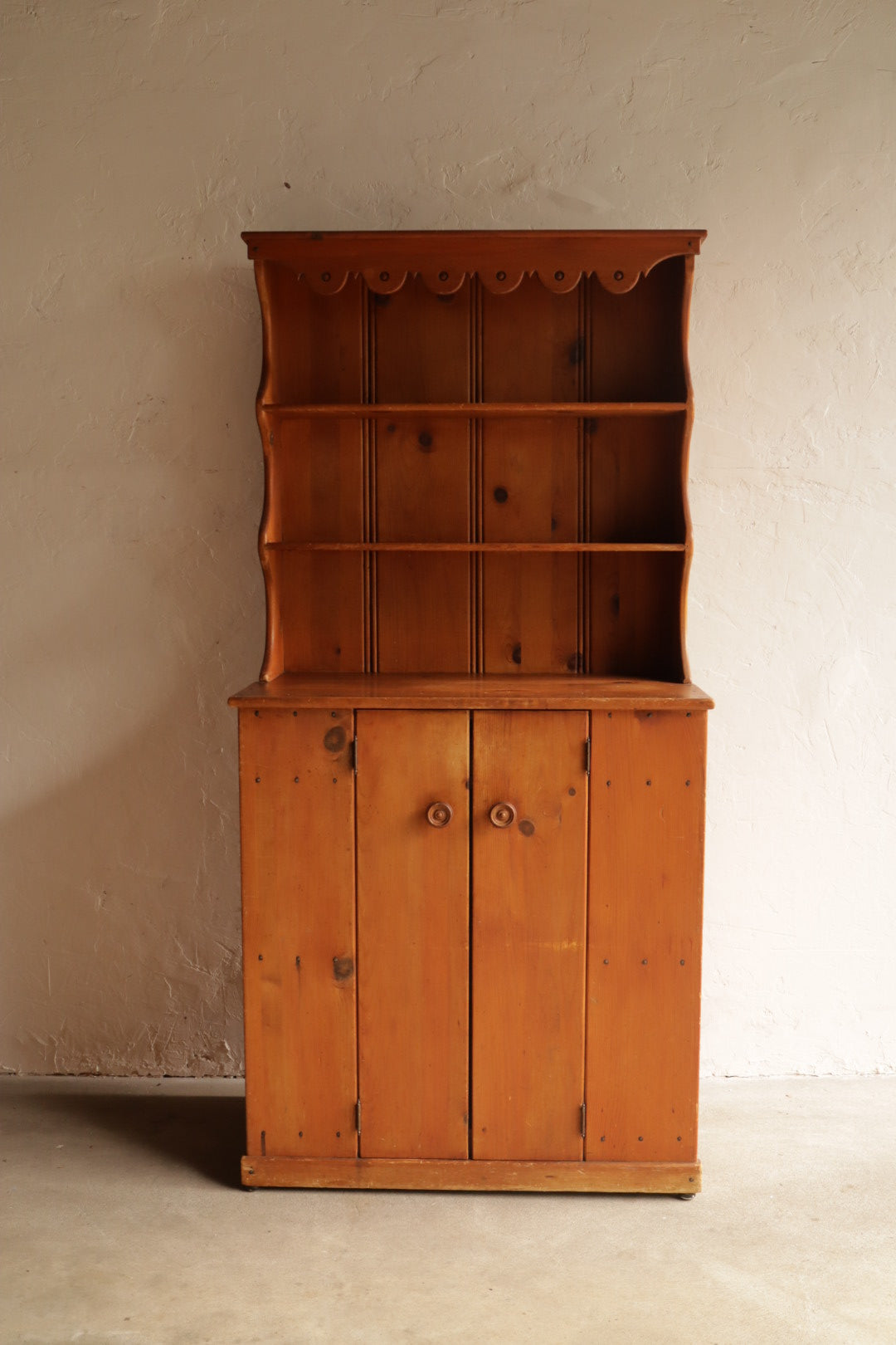 Antique Pine Hutch