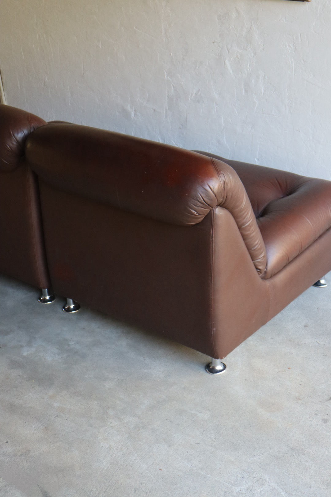 1960s Leather Chairs (pair)