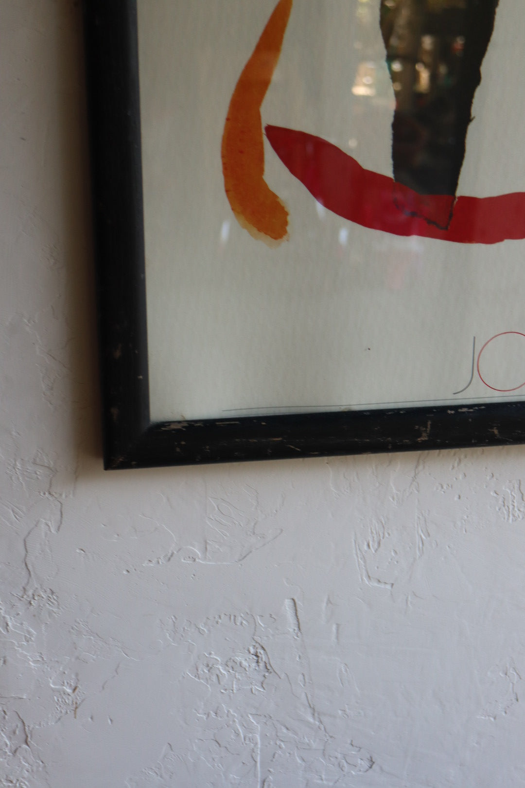 Joan Miro Framed Poster