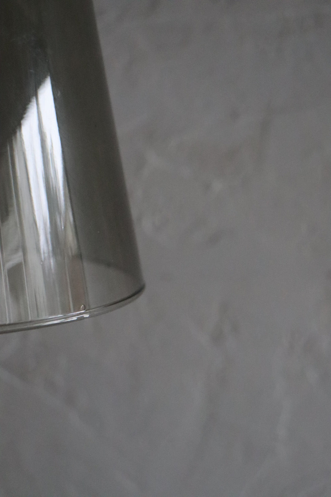 Smoked Glass Pendant Light