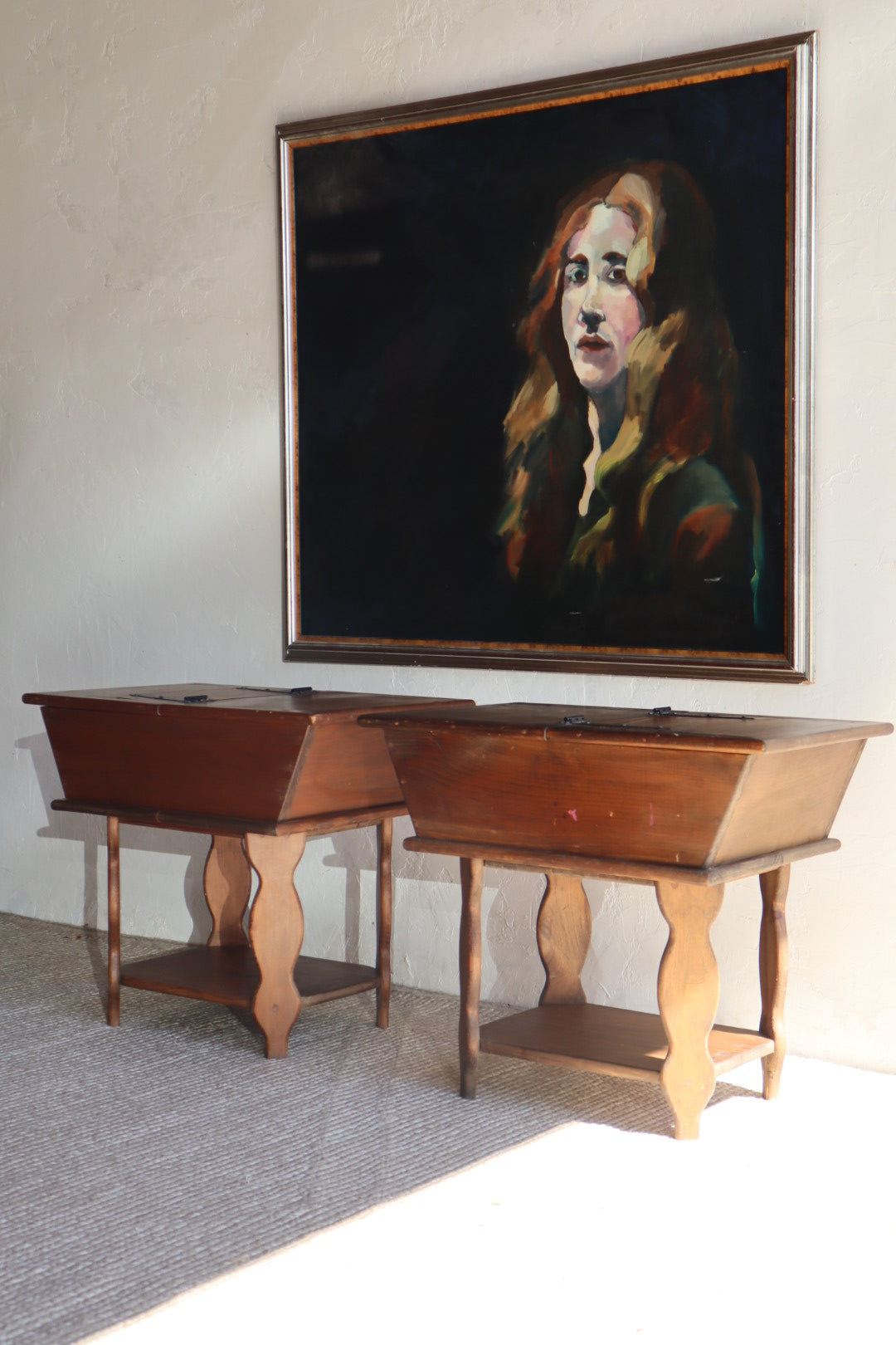 Antique End Tables/Nightstands (pair)