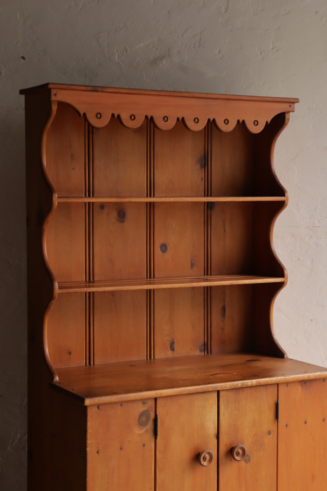 Antique Pine Hutch